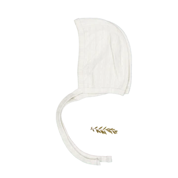 Lovely Littles The Printed Bonnet - Pointelle