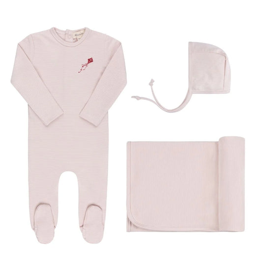 Ely's & Co Organic French Terry Kite Collection Three Piece Set