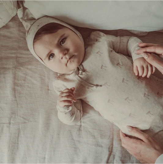 Lovely Littles The Printed Blanket - Heirloom Bow