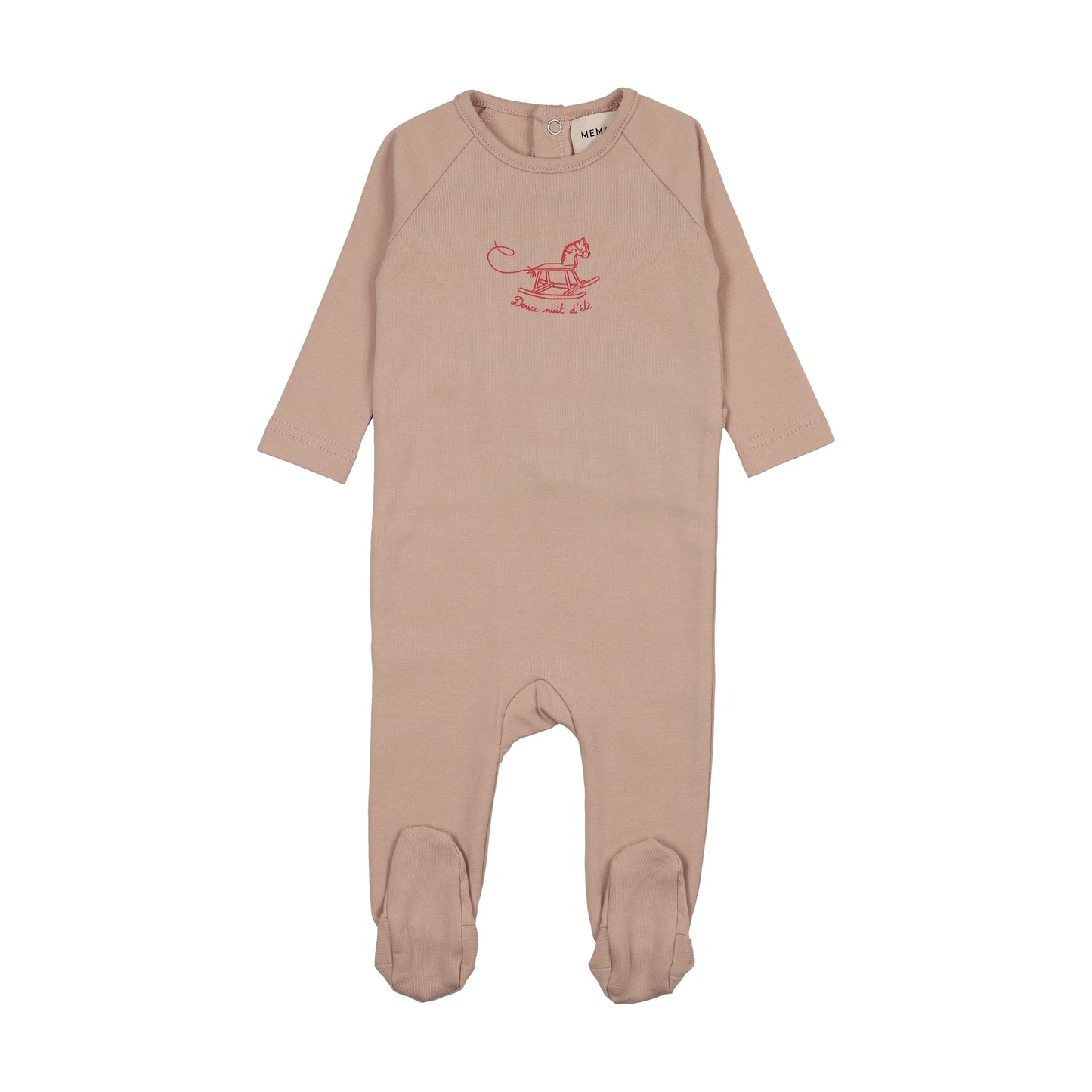 Mema Knit Horse Rocker Footie