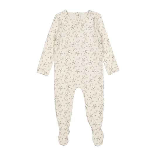 Ladida Sketched Floral Print Romper