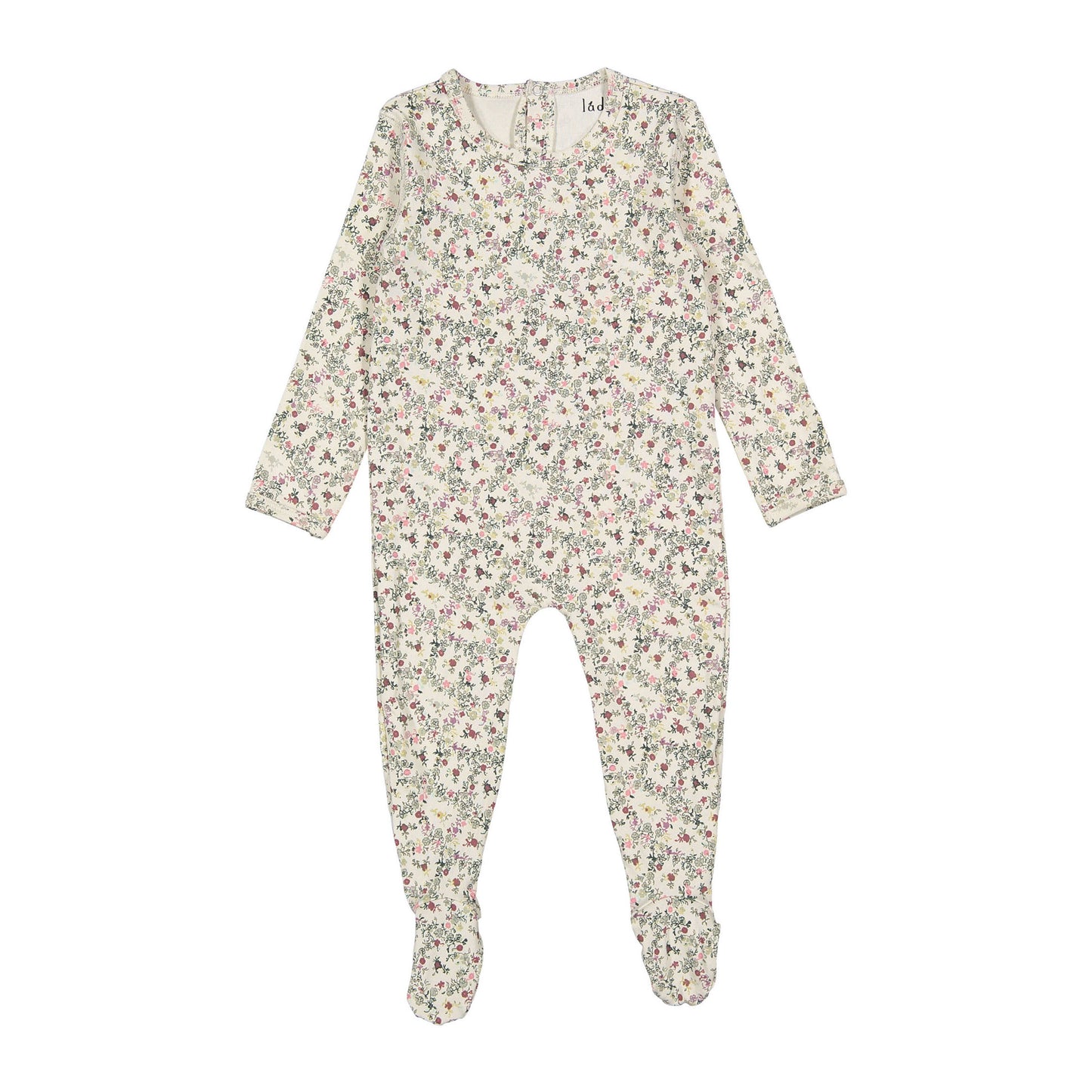 Ladida Mauve Garden Print Romper