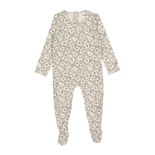 Ladida Mauve Garden Print Romper