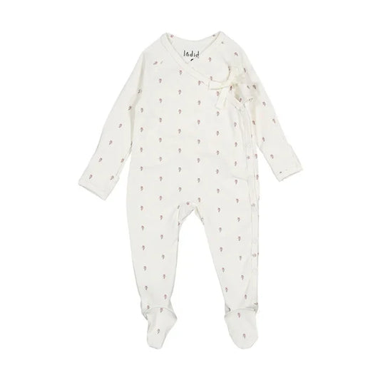 Ladida Pink Rose Footie