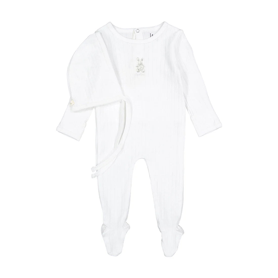 Ladida Sand Bunny Romper + Bonnet