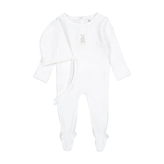 Ladida Sand Bunny Romper + Bonnet