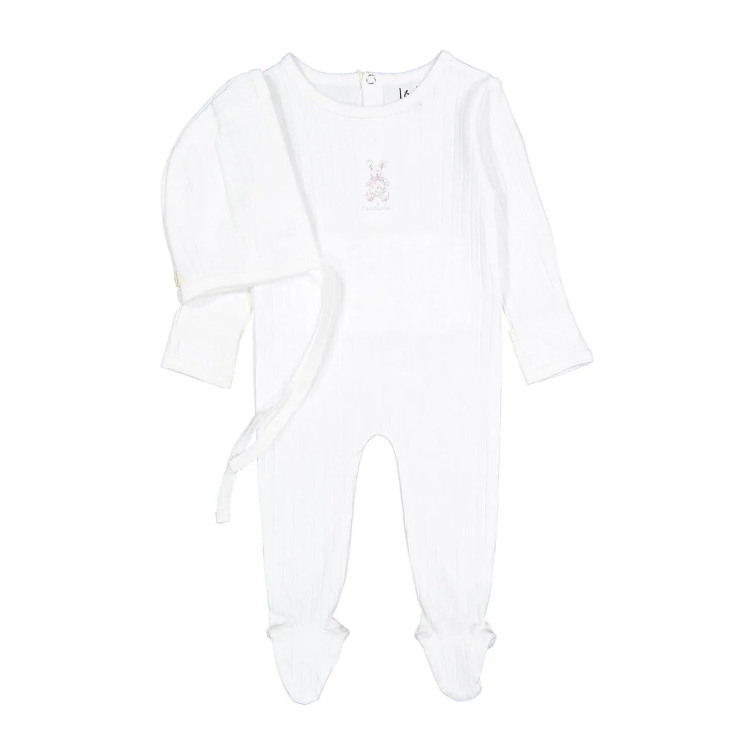Ladida Rose Bunny Romper + Bonnet