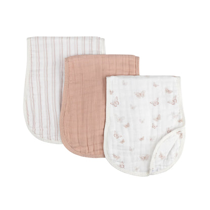 Ely's & Co Muslin Burp Cloths (Three Pack)