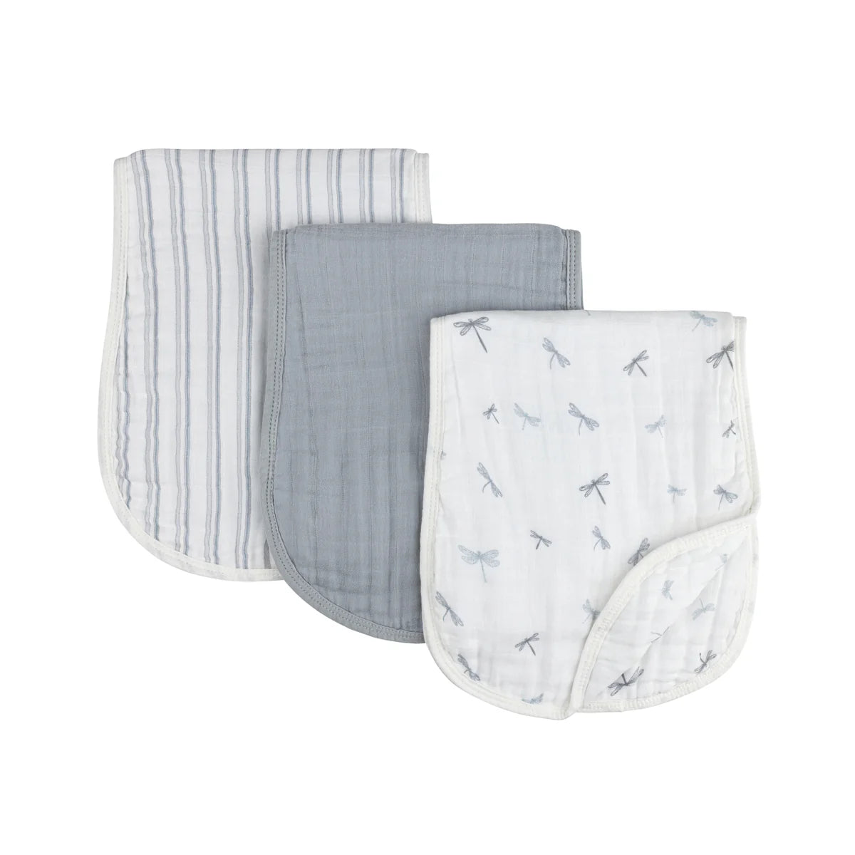 Ely's & Co Muslin Burp Cloths 3 Pack