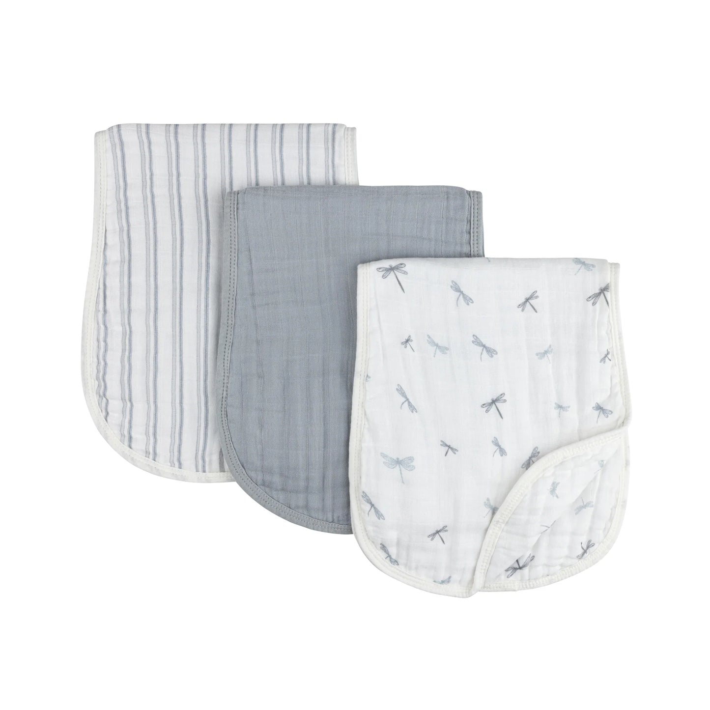 Ely's & Co Muslin Burp Cloths (Three Pack)