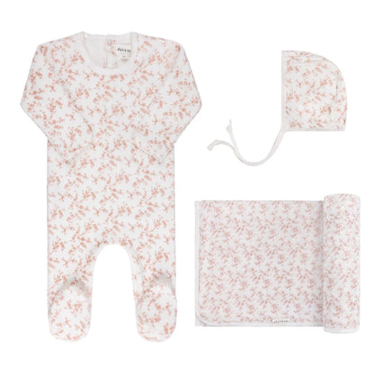 Ely's & Co Velour Vine Pattern Collection 3 Piece Set