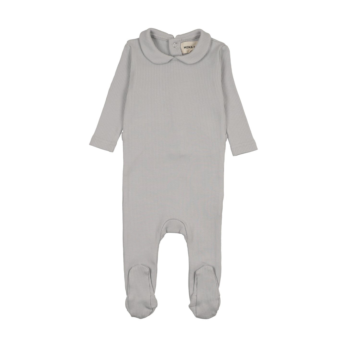 Mema Knit Rib Collar Footie