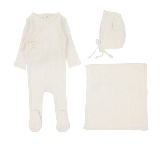 Lilette Fine Pointelle Layette Set
