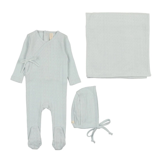 Lilette Fine Pointelle Layette Set