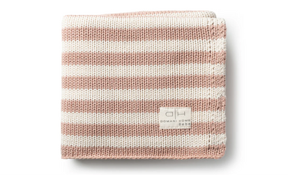Domani Home Iconic Striped Knit Baby Blanket