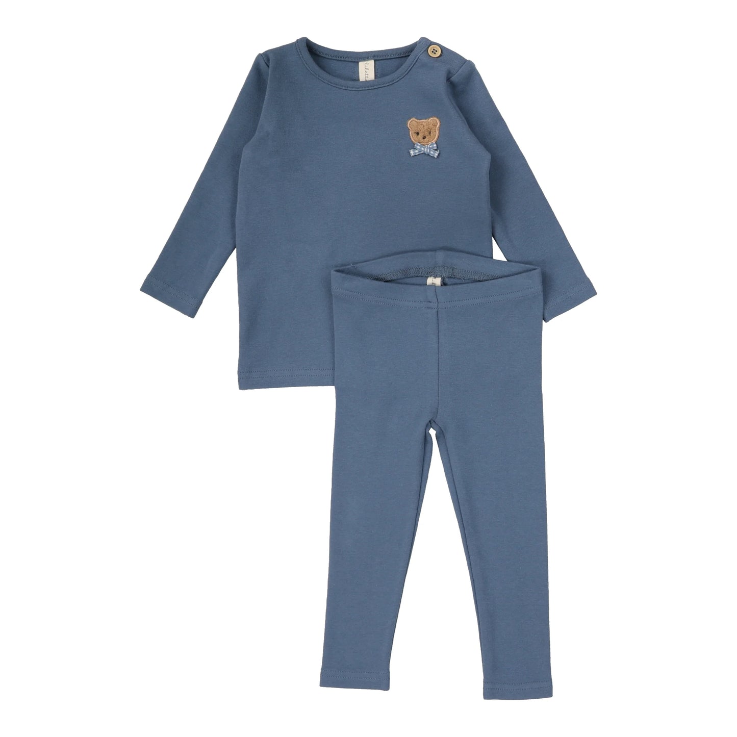 Lilette Bear Applique Lounge Set