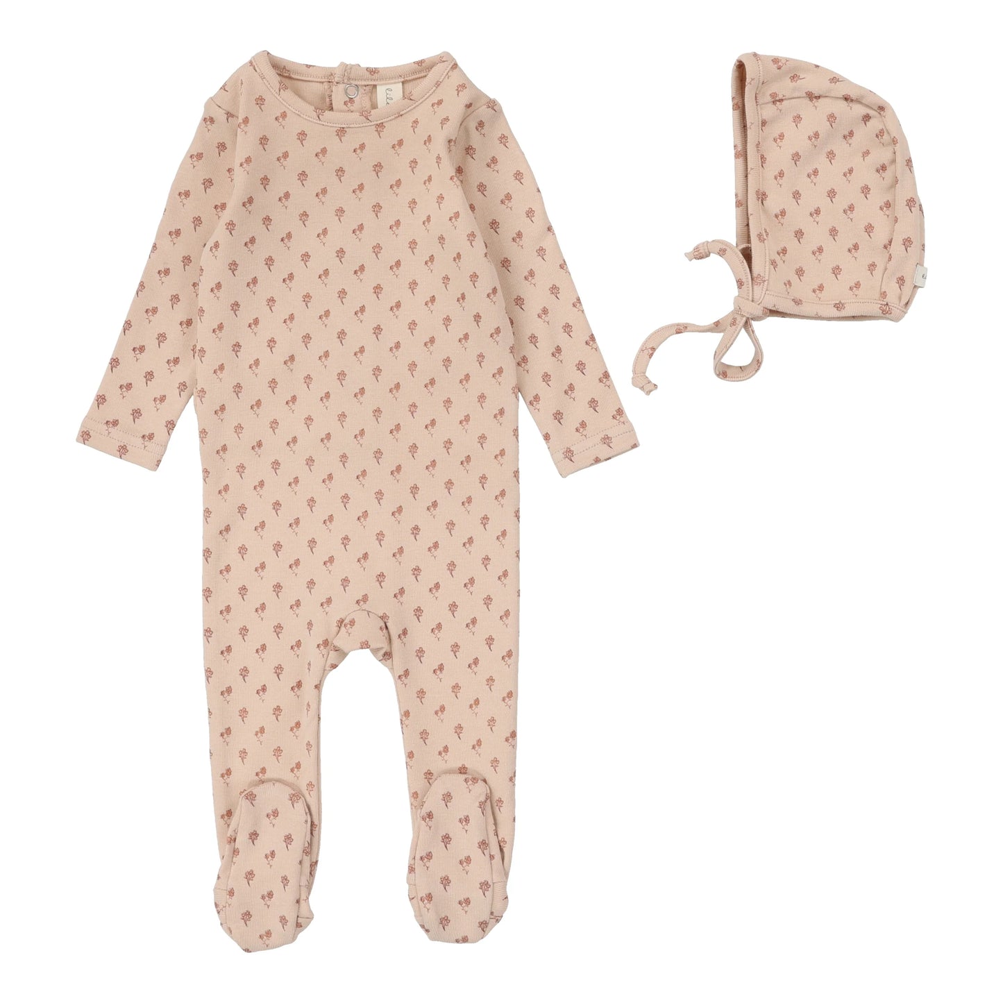 Lilette Ballard Print Footie Set