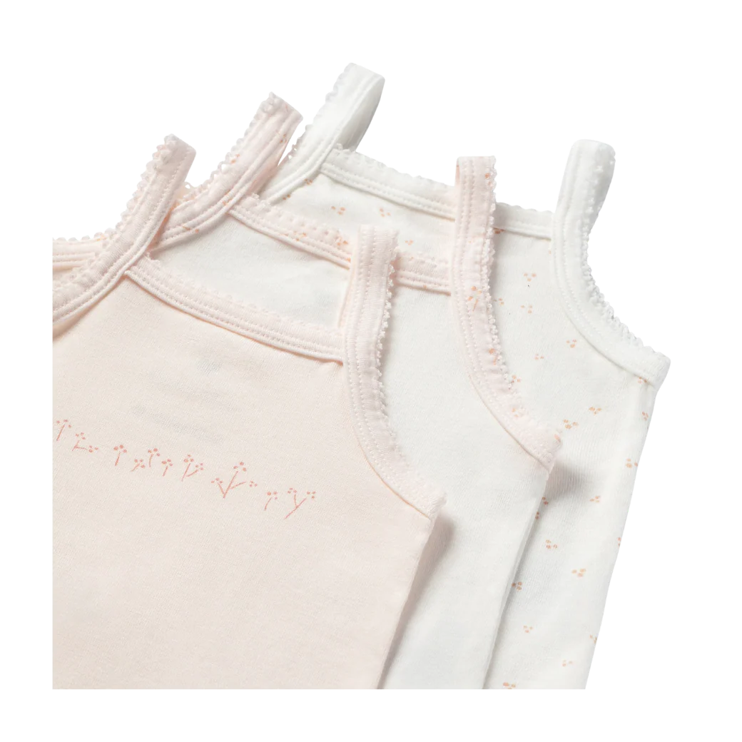 Lilette Girls Printed Undershirt 3 Pack