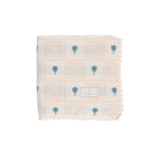 Bebe Organic Sand Balloon Patchwork Blanket