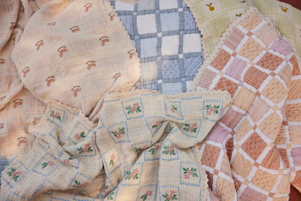 Bebe Organic Mai Patchwork Blanket
