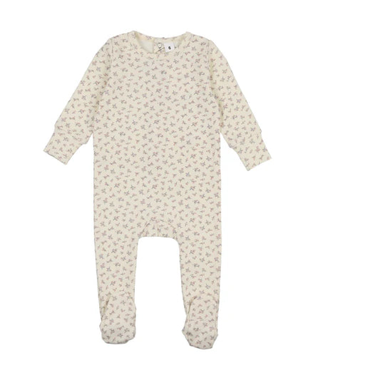 Bonjoy Petit Floral Footie Set