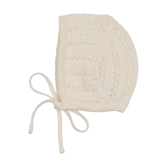 Lilette Crochet Knit Bonnet