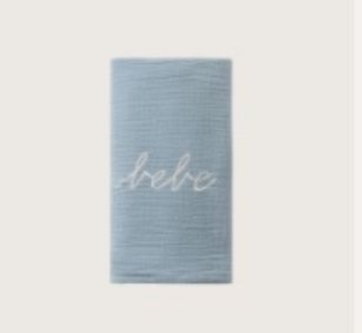 Domani Home Gauze Linen Bebe Swaddle