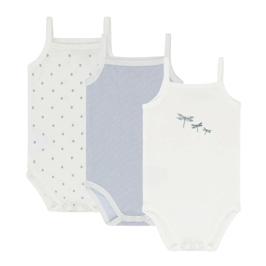 Ely's & Co Cotton Undershirts (3 Pack, Spaghetti Straps)