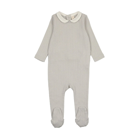 Lilette Edged Collar Footie