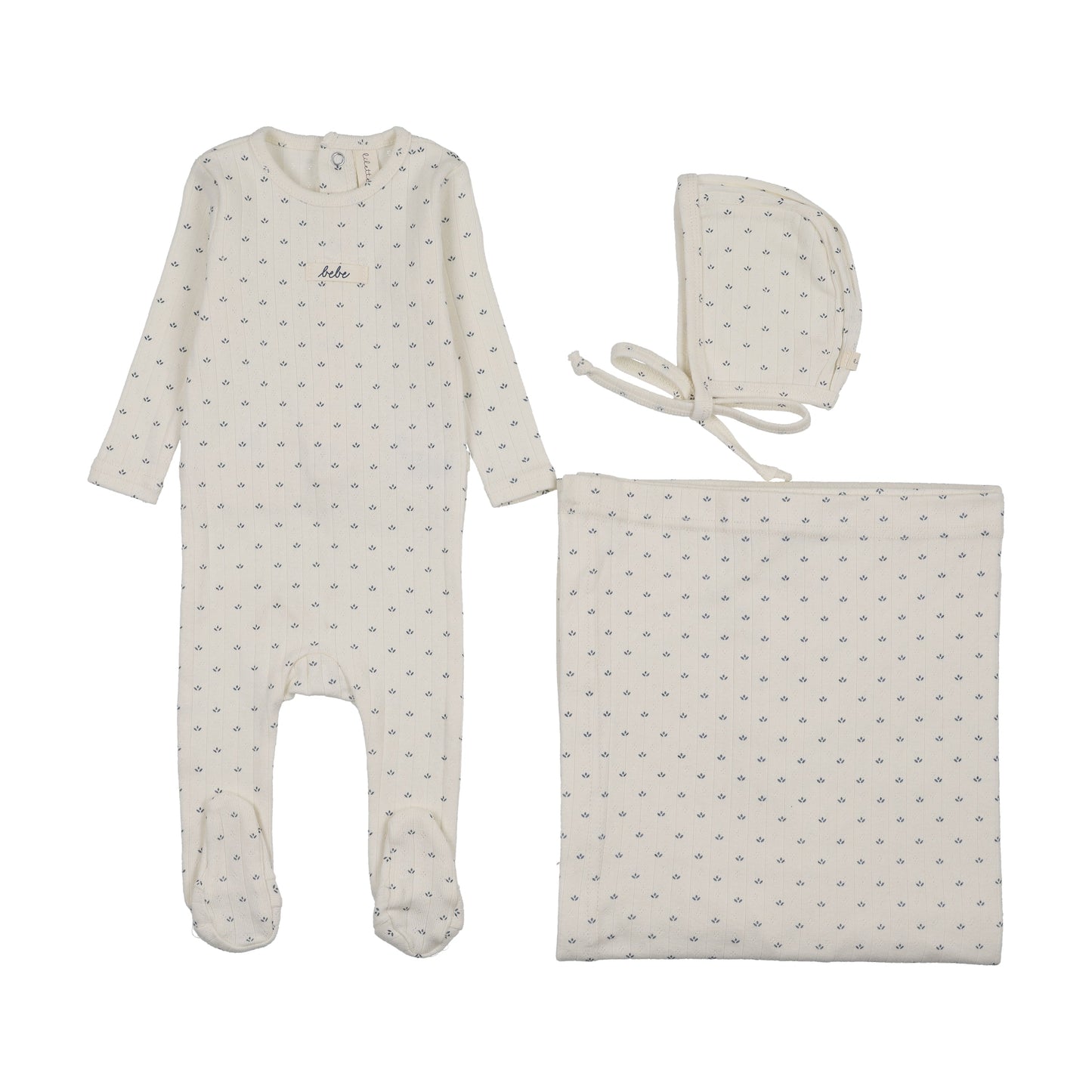 Lilette Floret Print Layette Set