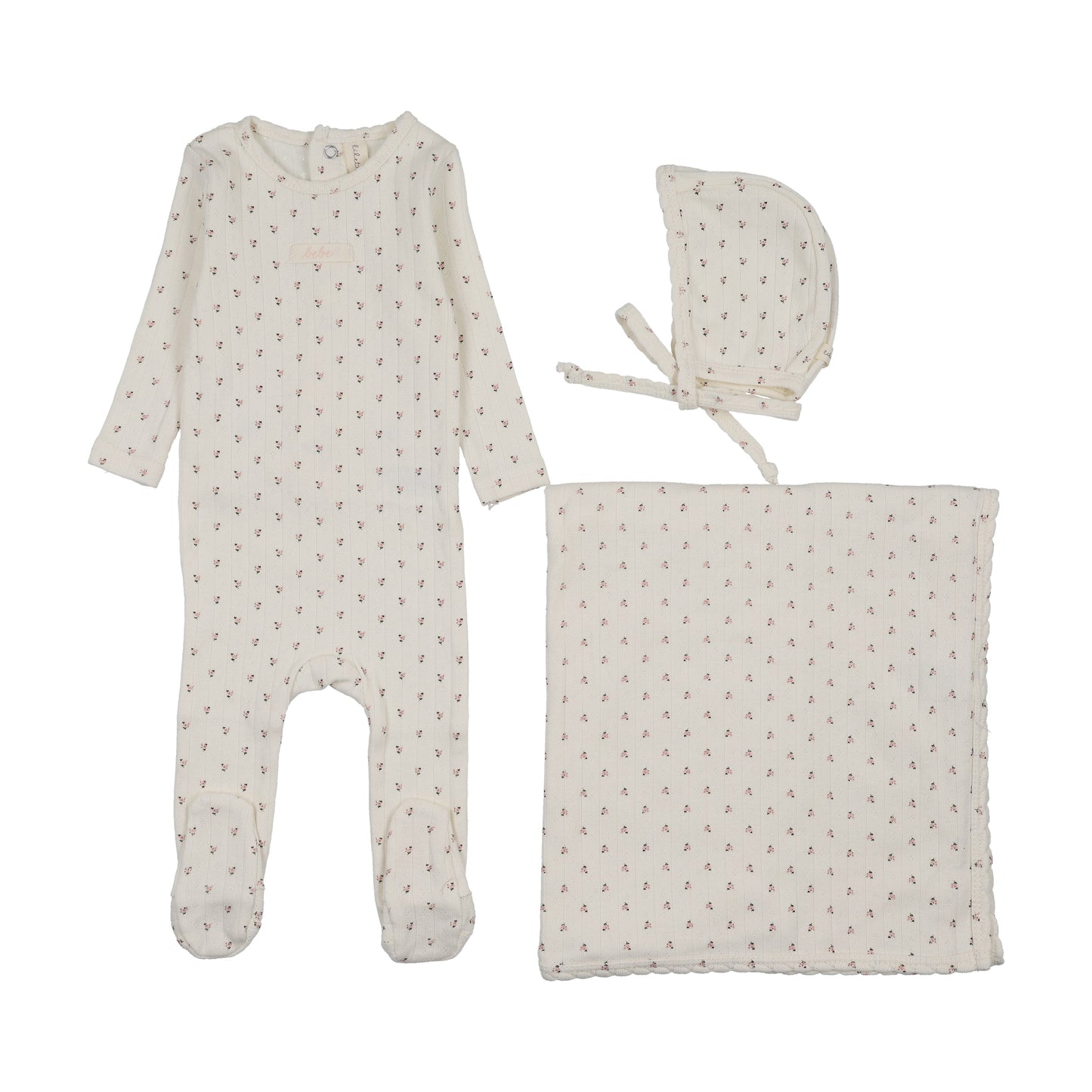 Lilette Floret Print Layette Set