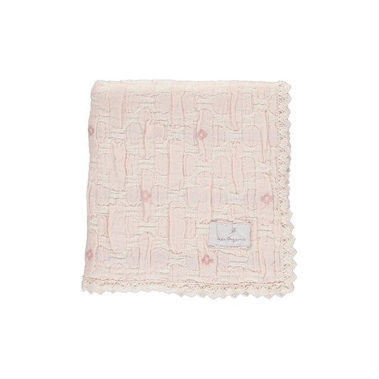 Bebe Organic Flower Blanket