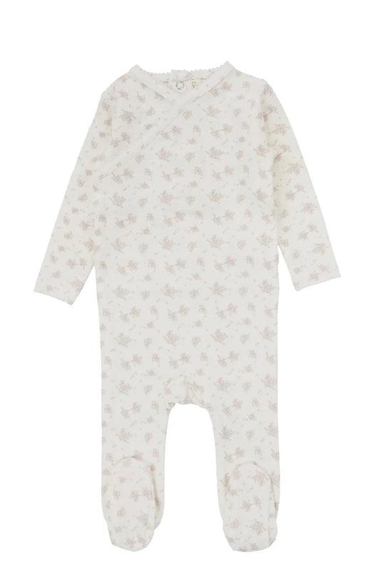 Lilette Floral Cluster Footie Set