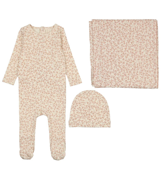 Lilette All Over Floral Layette Set