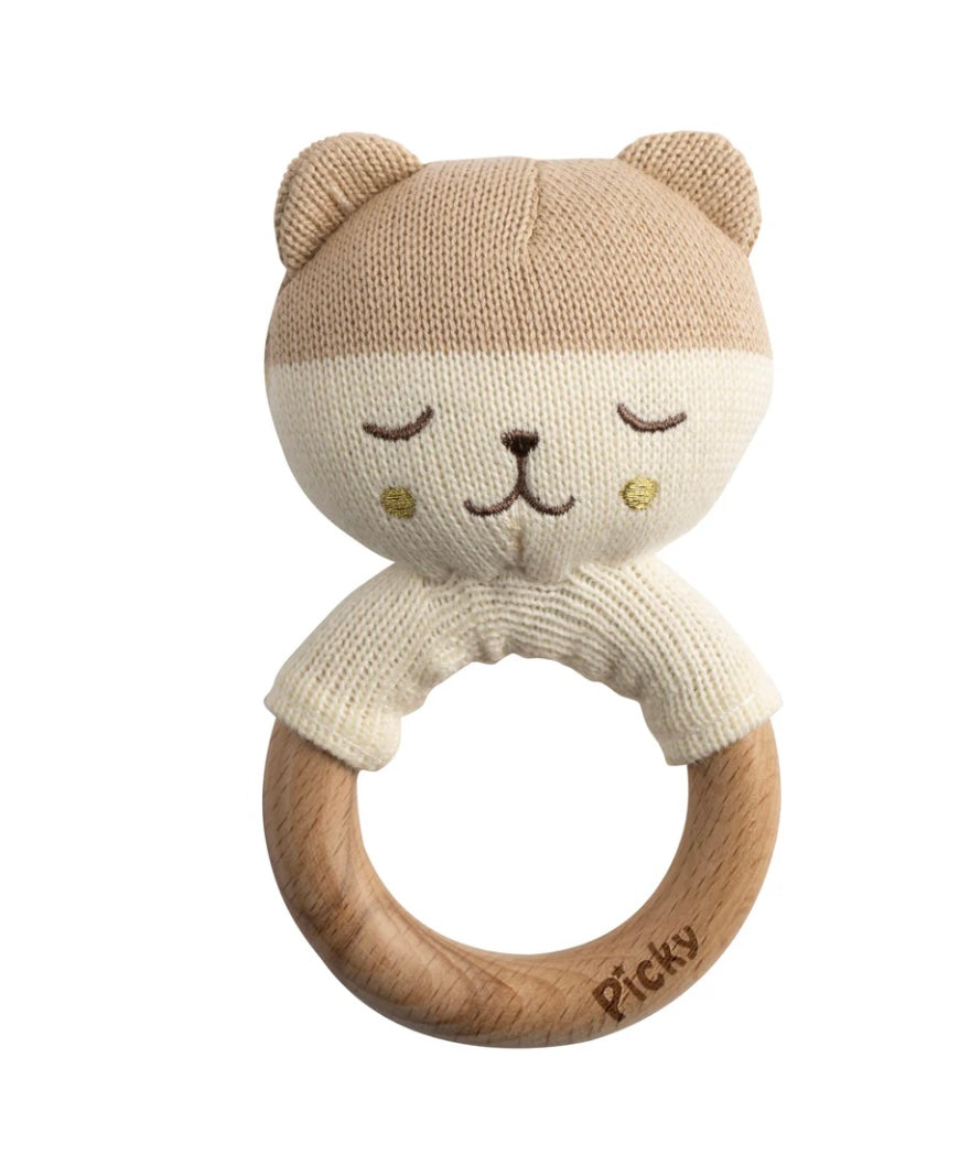 Picky Knitted Teddy Toy