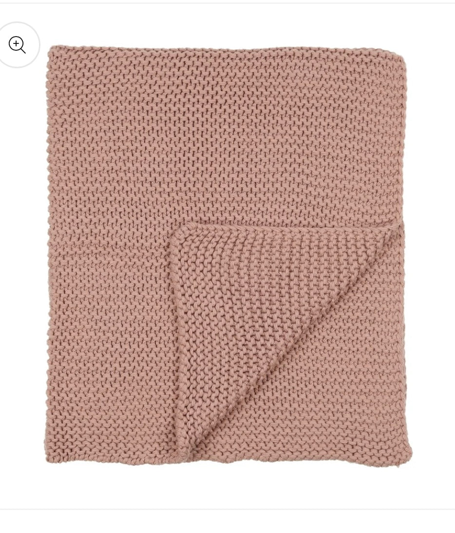 Mema Knit Chunky Knit Blanket