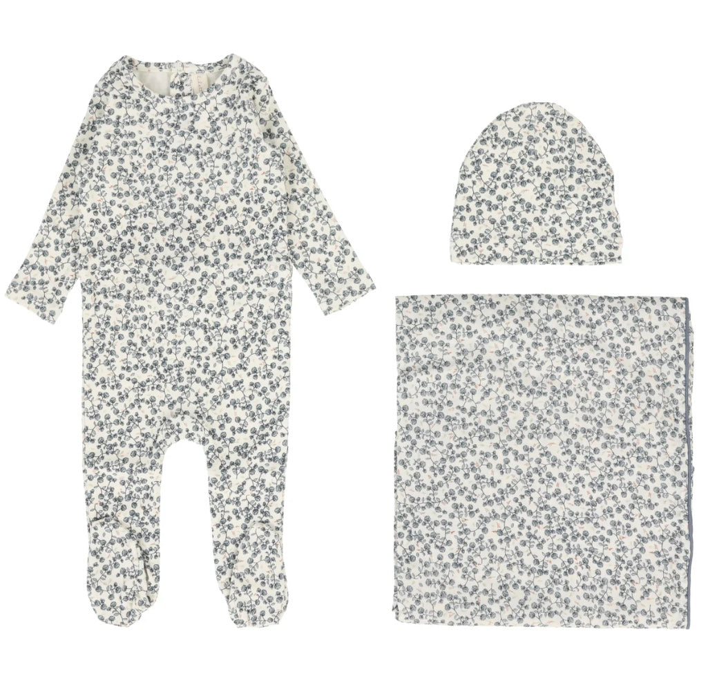 Lilette All Over Floral Layette Set