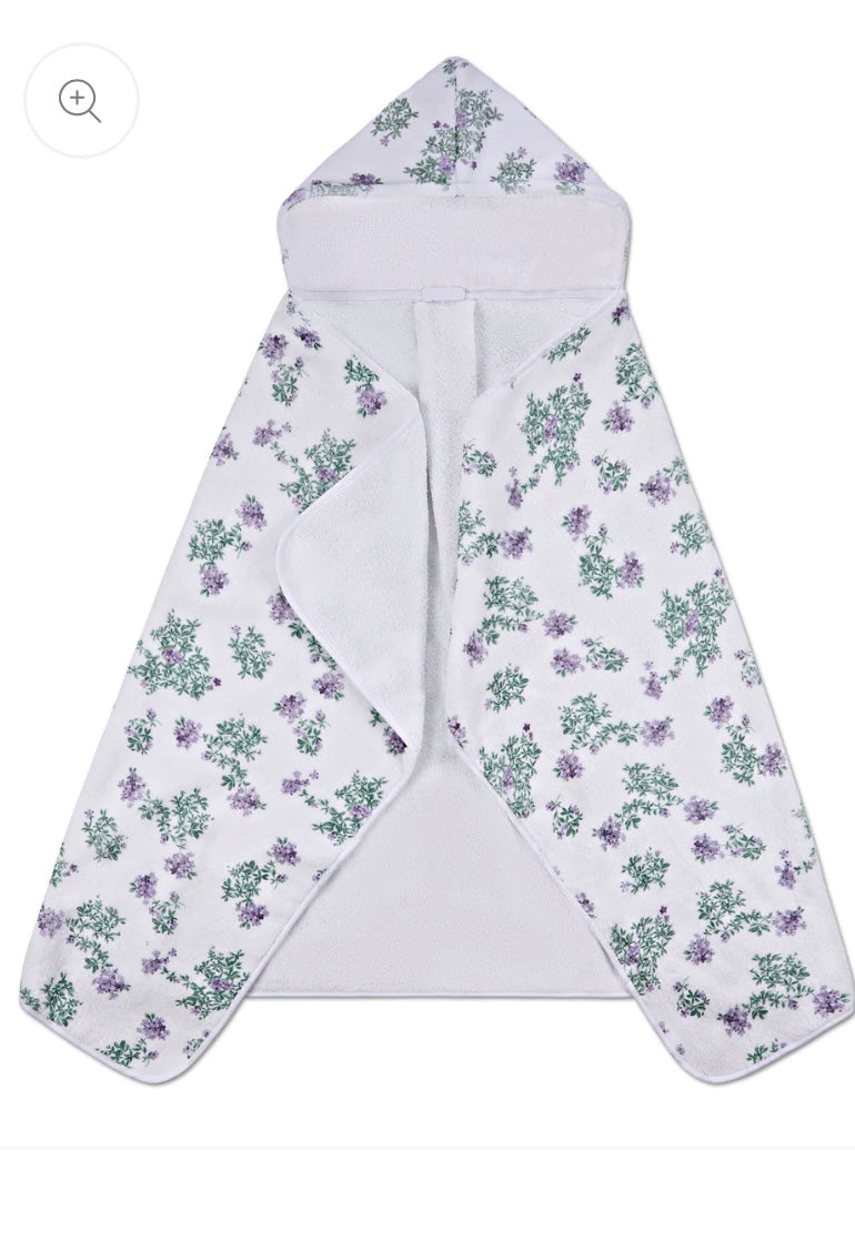 Minimoi Floral Hooded Towel