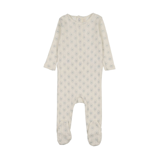Lilette Geo Floral Printed Footie