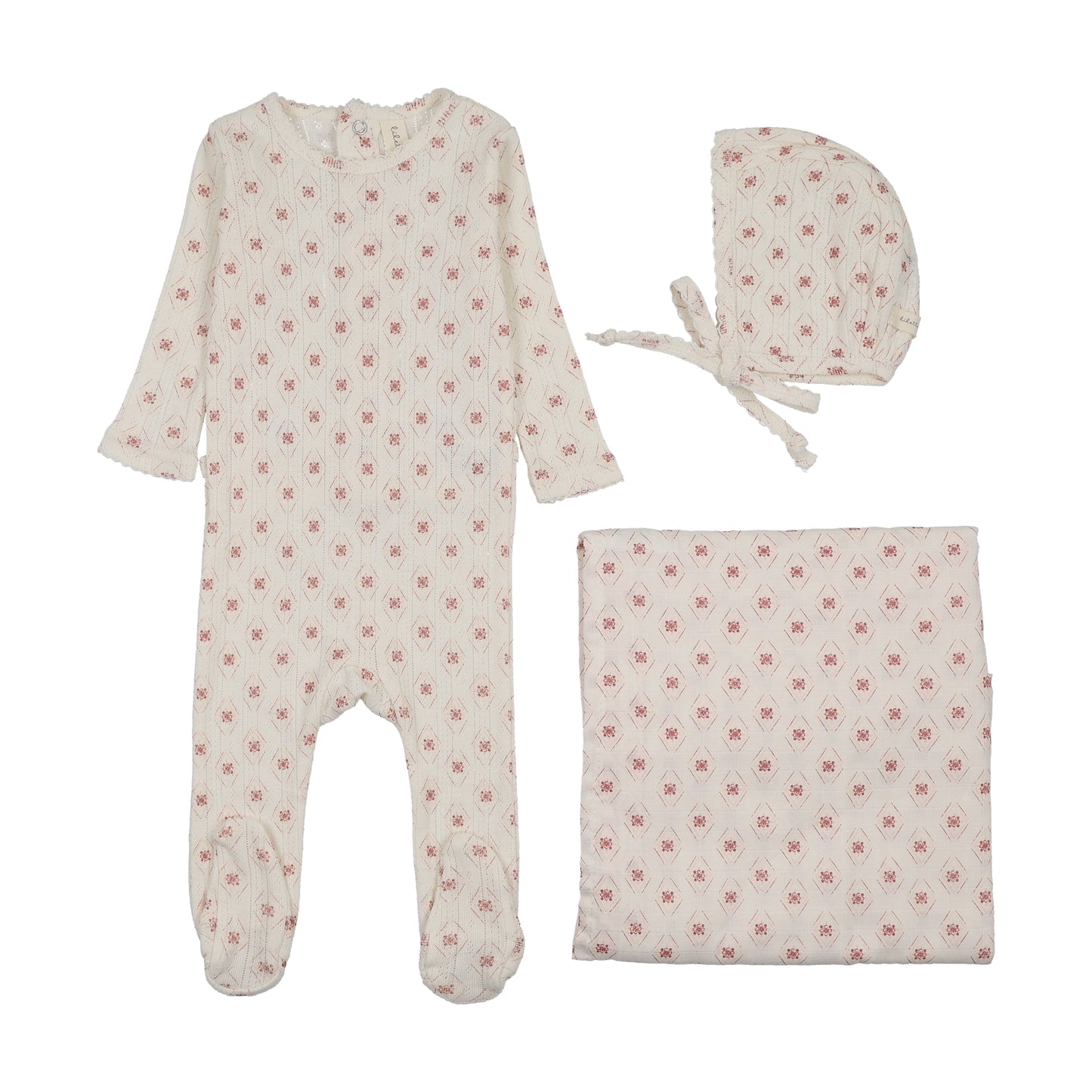 Lilette Geo Floral Printed Layette Set