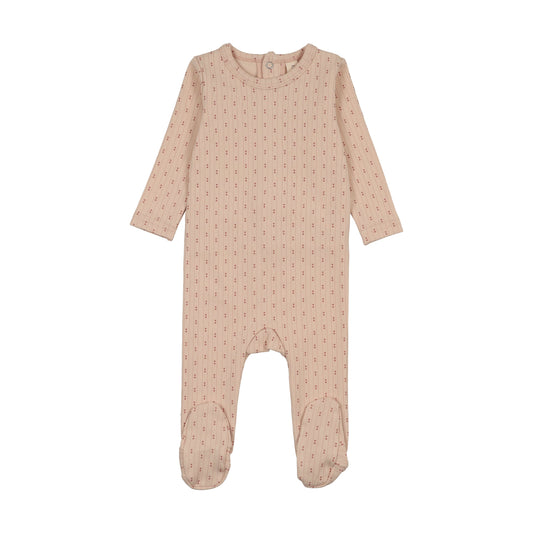 Lilette Gem Stripe Footie