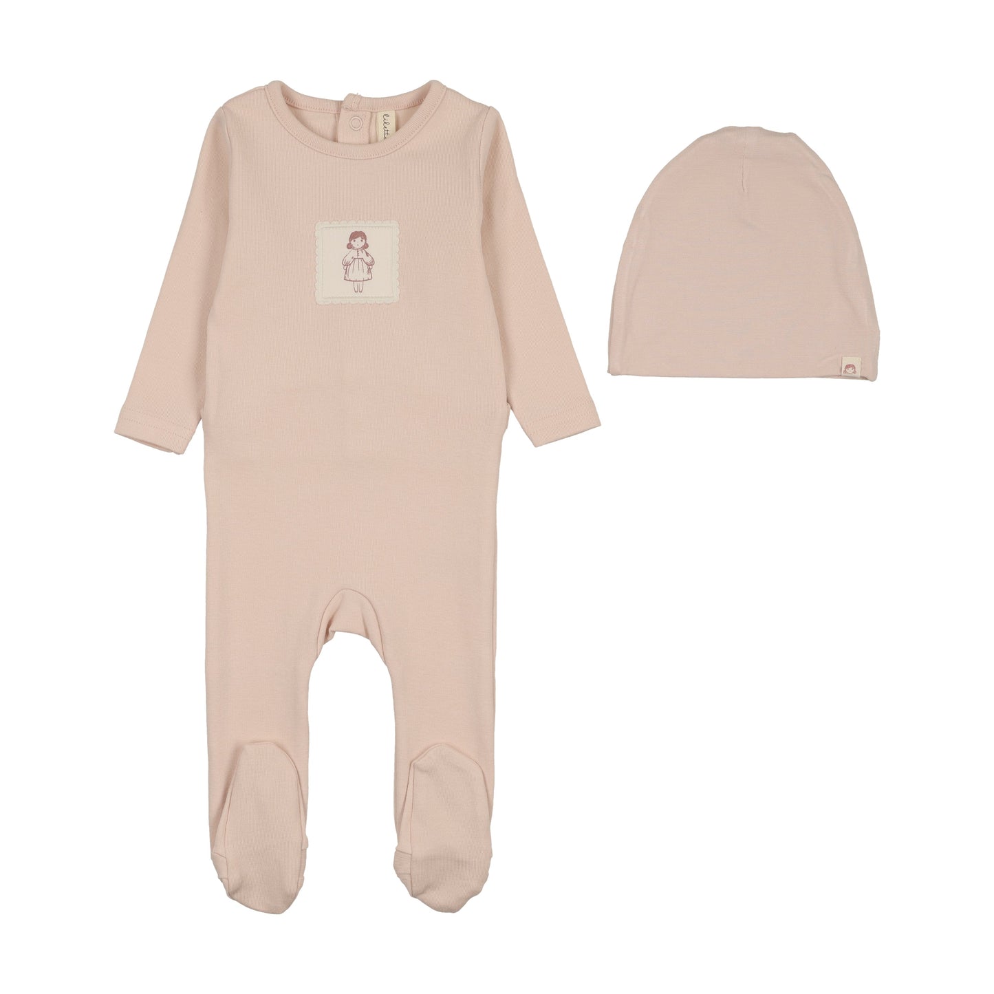 Lilette Graphic Tag Footie Set