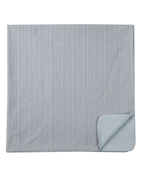 Minimoi Faux Cable Knit Blanket