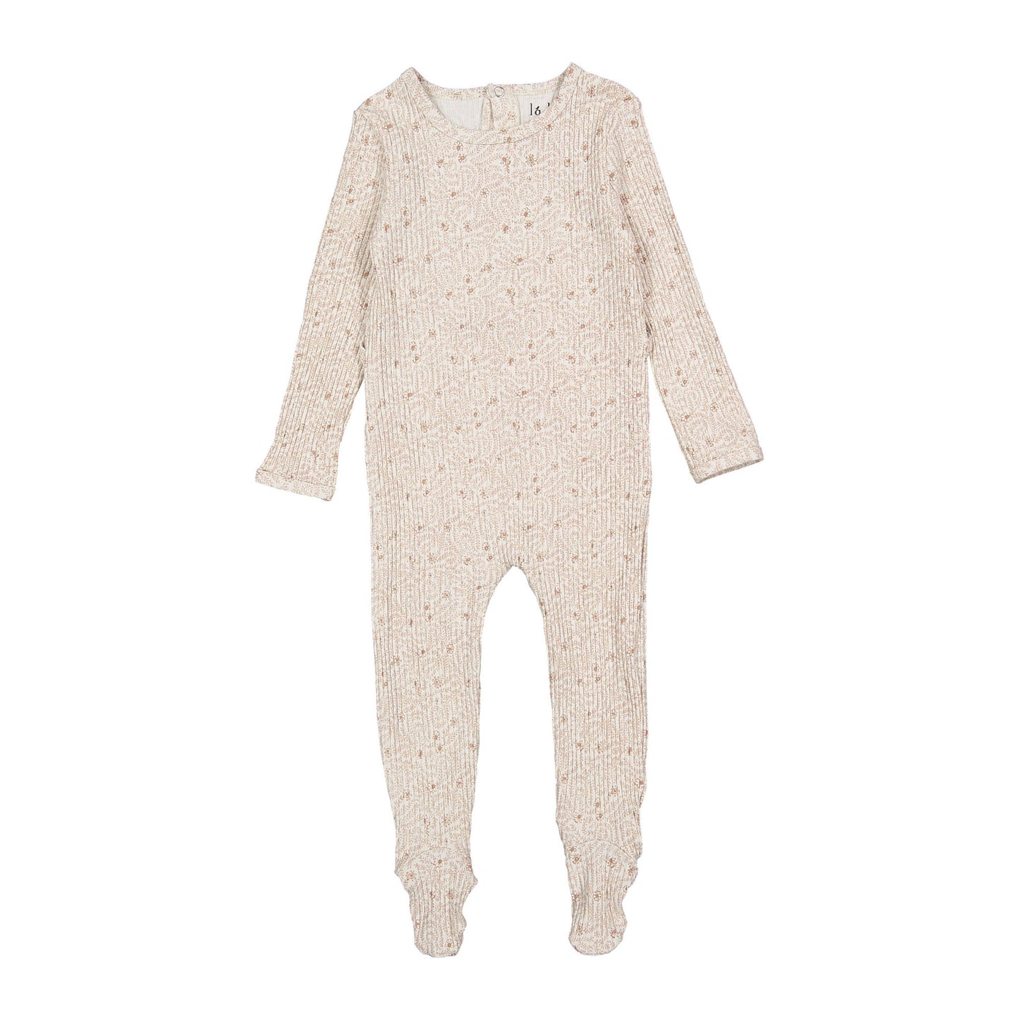 Ladida Mauve Liana Print Romper and Bonnet