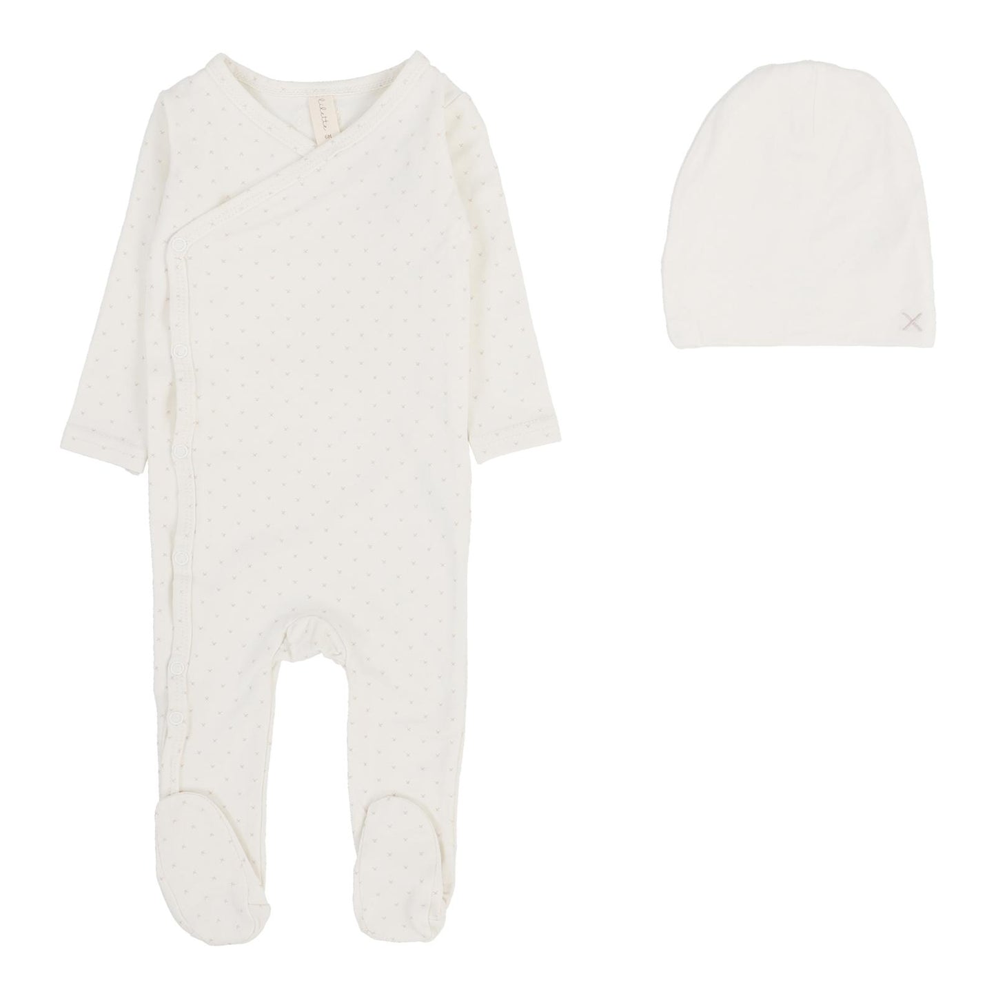 Lilette Take Me Home X Print Footie Set