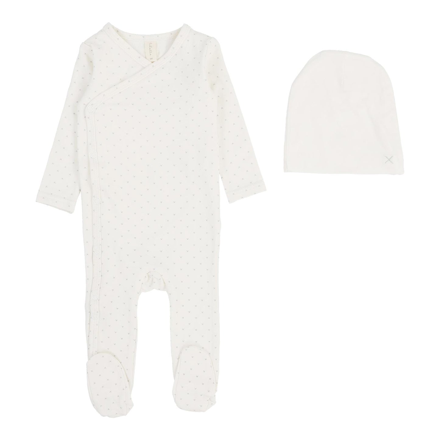 Lilette Take Me Home X Print Footie Set