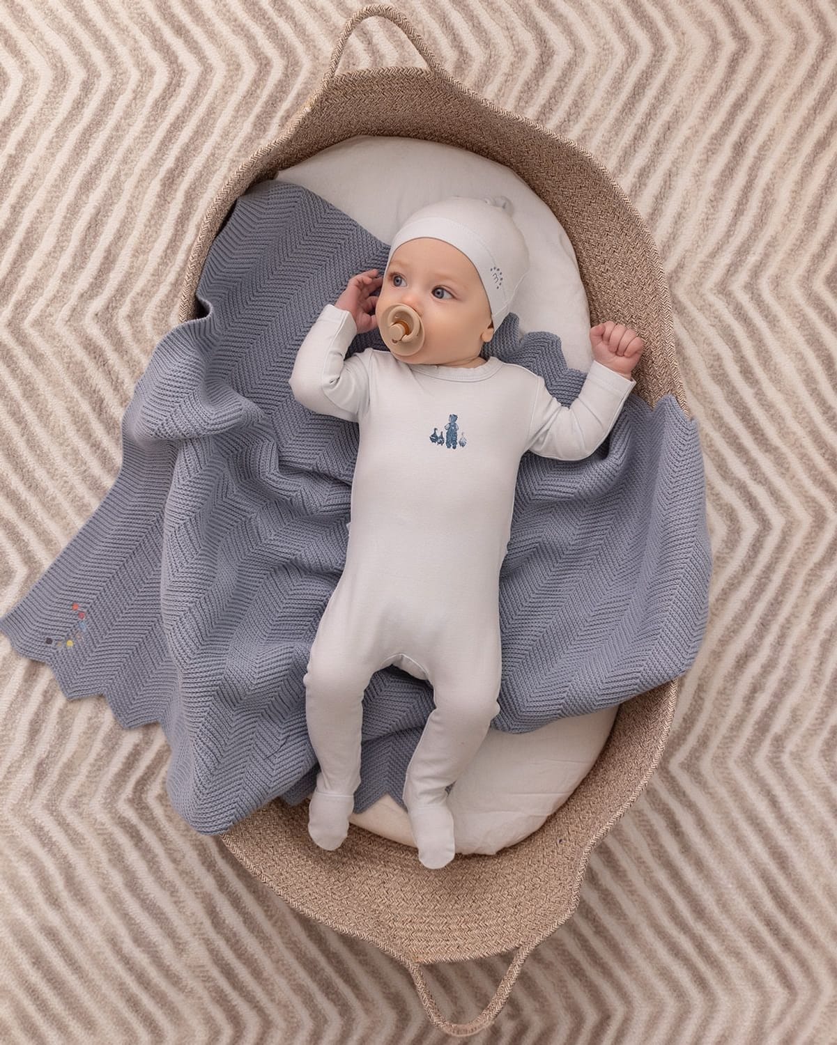Minimoi Boy And His Waddling Ducks 2 Pc Footle Set
