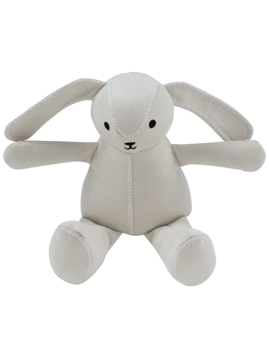 Kipp Bunny Stuffed Toy - Stone