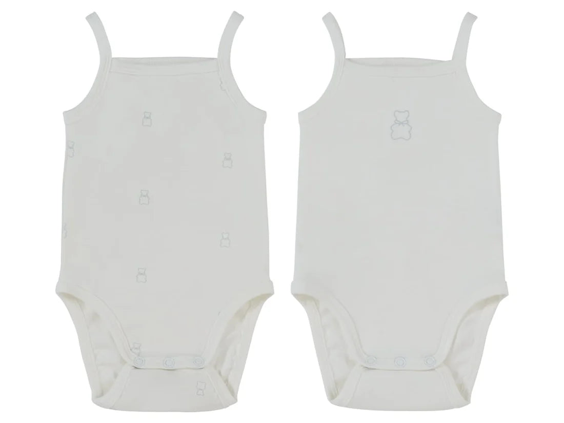 Kipp Petit Ours Onesie Set of 2 - Blue