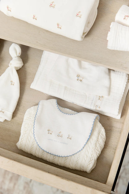 Kipp Petits Amis Terry Bib - Blue
